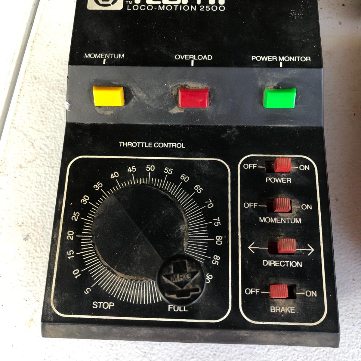 LOT 232M Tech II 2500 Model Railroad Transformers