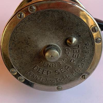 Deep Sea Reel Penn Fishing No 49 Penn Fishing Tackle Mfg Co Philly PA