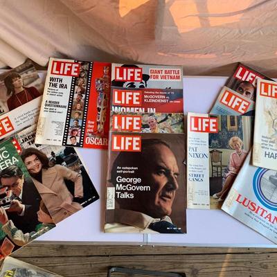 LIFE Magazine -14 magazines, 1-1971 & 13-1972