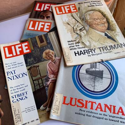 LIFE Magazine- 8 Magazines 1949