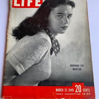LIFE Magazine- 8 Magazines 1949