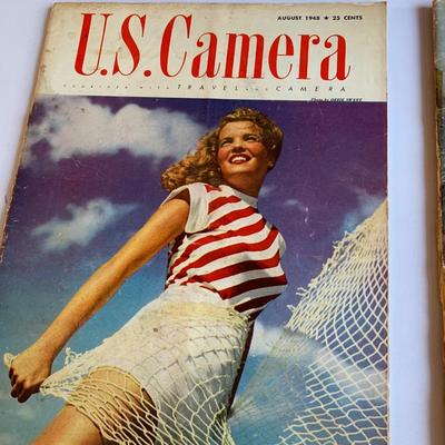 1947, 1948 U. S. Camera Magazine combined with Travel & Camera