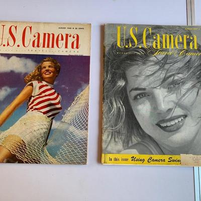 1947, 1948 U. S. Camera Magazine combined with Travel & Camera