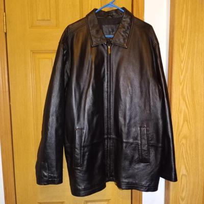 GENUINE LEATHER MENS JACKET