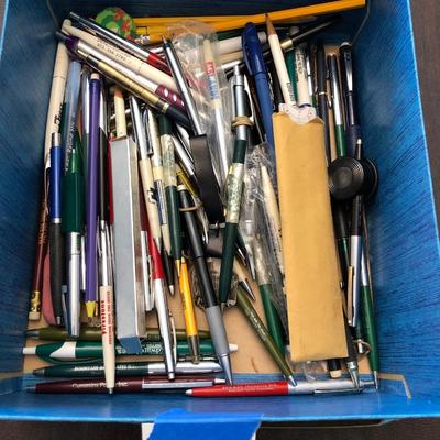 Vintage advertising pens and more