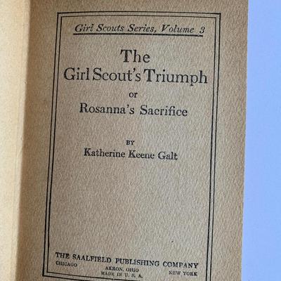 Girl Scout Hand Book & The Girl Scouts Triumph Book Girl Scout Series 1943