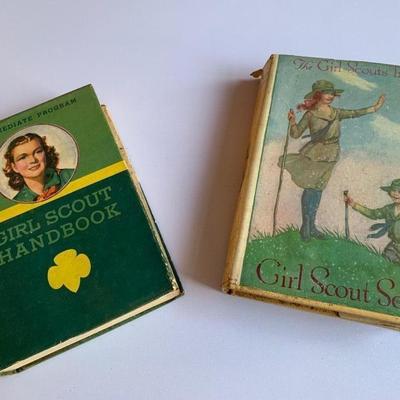 Girl Scout Hand Book & The Girl Scouts Triumph Book Girl Scout Series 1943