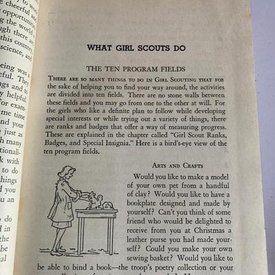 Girl Scout Hand Book & The Girl Scouts Triumph Book Girl Scout Series 1943