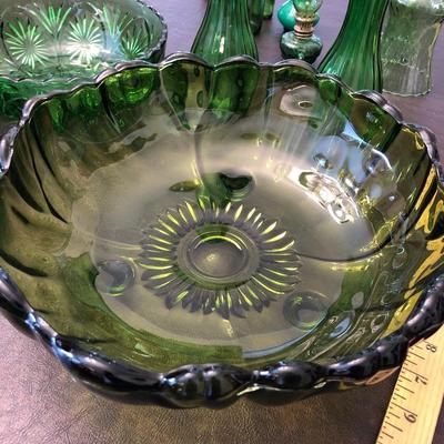 Green glassware