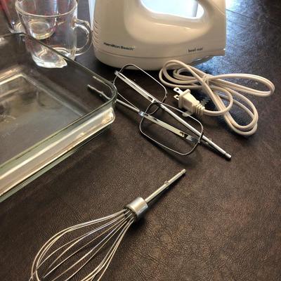 Mixer and bakeware