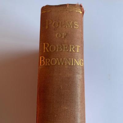 Poems of Robert Browning book 1913 & 2 Bab Ballards Books