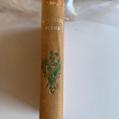 Early Poems James Russell Lowell Home Book Company & 1900 Lowell The Biglow Papers