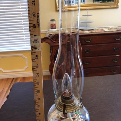 Vintage lamp and nails