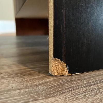 Decorative Distressed Book Case Read Details  (Lot A)