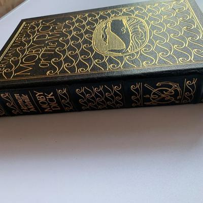 Moby Dick by Herman Melville Leather Bound Book