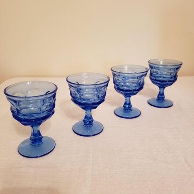 Fostoria Argus HFM Henry Ford Museum sherbet glasses