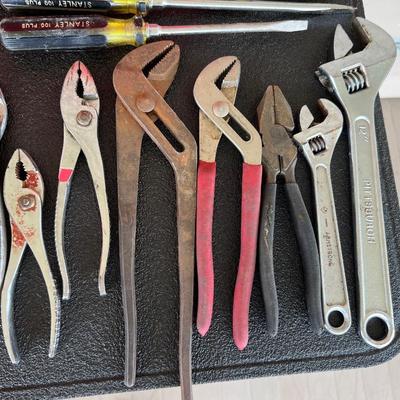 Miscellaneous Tools with Metal Tool Box