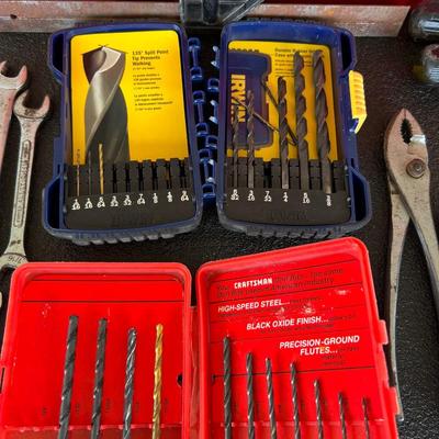 Miscellaneous Tools with Metal Tool Box