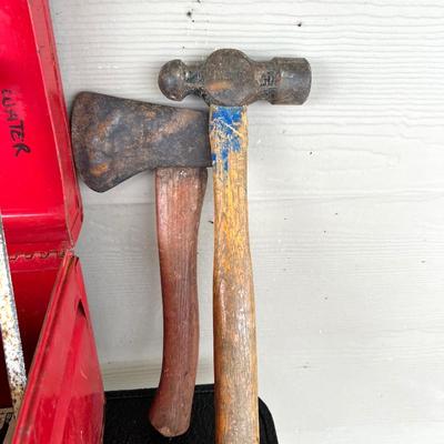 Miscellaneous Tools with Metal Tool Box