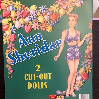Lot of 7 Paper Doll books