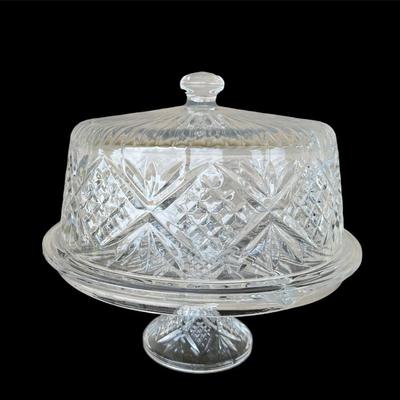 SHANNON  CRYSTAL 4 in 1   CAKE PLATE