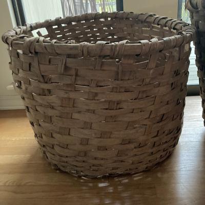 HUGE antique bushel basket â€“ A