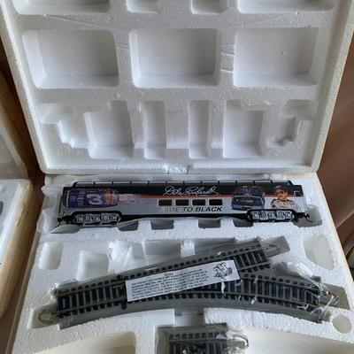 Hawthorne Village Train Set with Dale Earnhardt 2006 New in the Box =11 Boxes