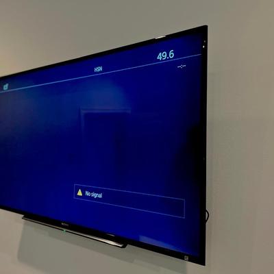 SONY 48â€ SMART TV with Remote & Wall Mount
