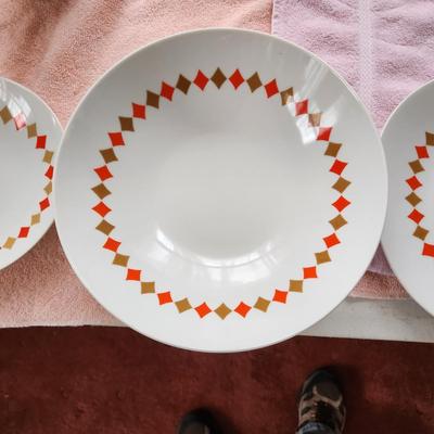 3 Sango Japan Guinevere Fine China serving Bowls & Platter