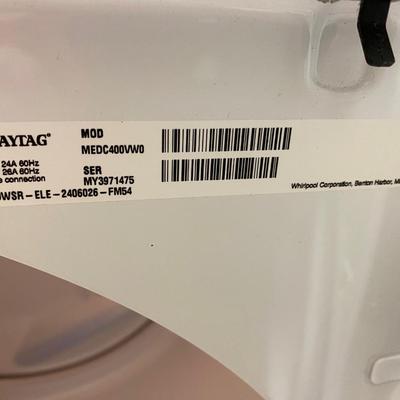 Maytag electric dryer