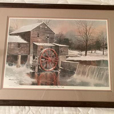 â€œSnowfall at Pigeon Forgeâ€ by Michael Sloan ONLY 100 SIGNED