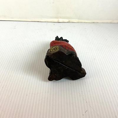 1700 Antique Cast Iron Indian Bank