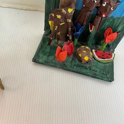 1701 Folk Art Diorama by MAMA GIRL