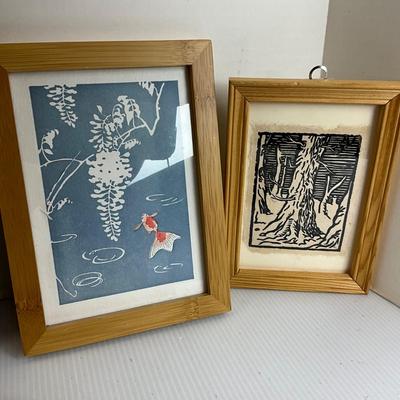 1715 Lot of Framed Greeting Cards