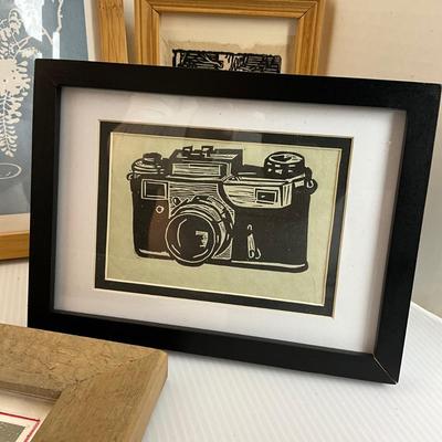 1715 Lot of Framed Greeting Cards