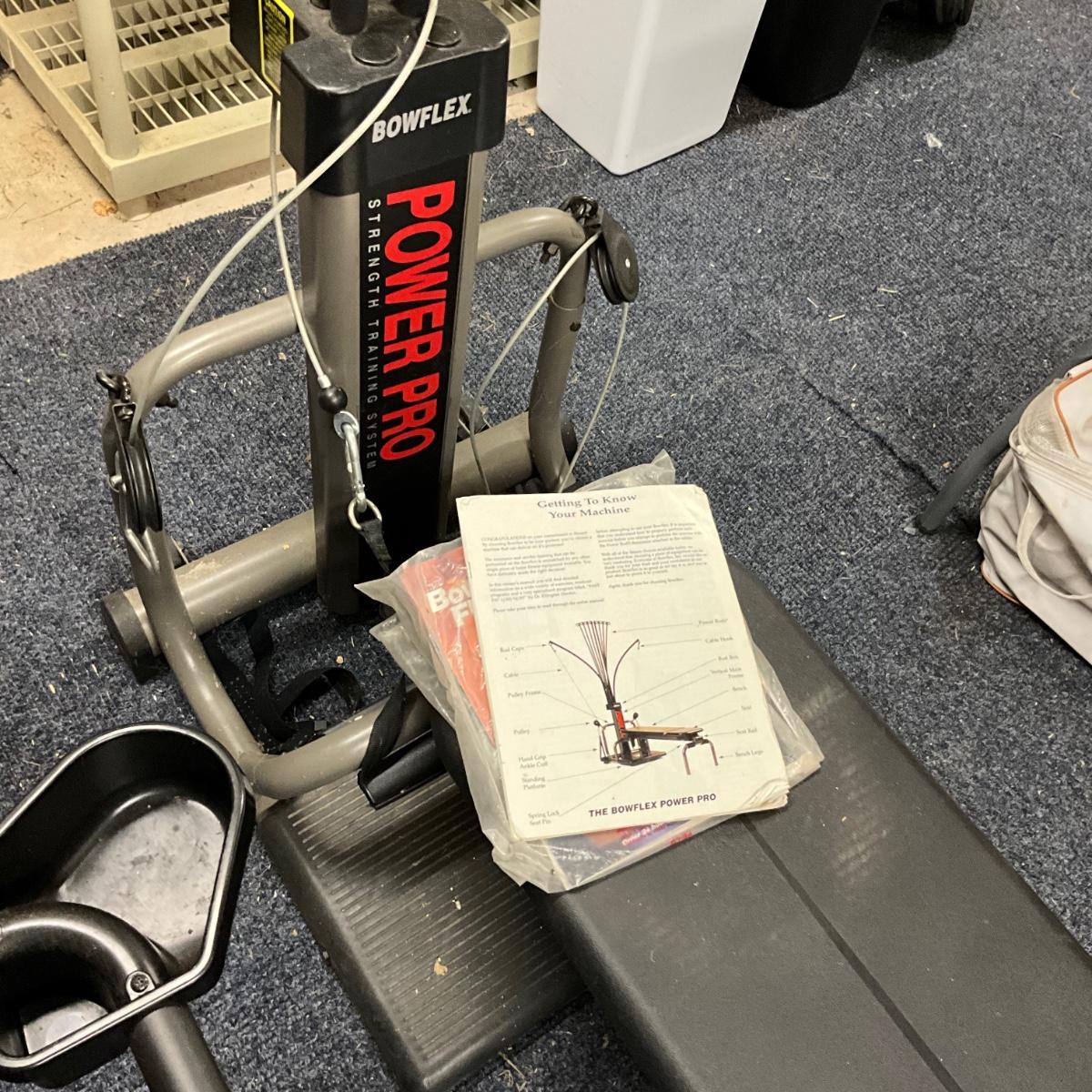 1742 Power Pro Bowflex Machine