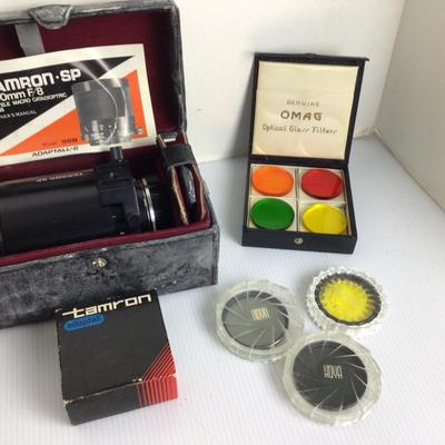 1743 Tamron Macro Lens Lot & Glass Filters OMAG Hoya
