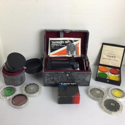 1743 Tamron Macro Lens Lot & Glass Filters OMAG Hoya