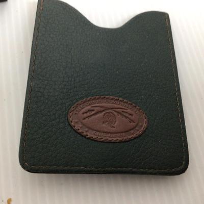 1745 Orvis Leather Wallet Set