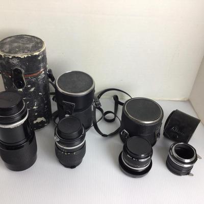 1748 Nikon Camera Lens Lot