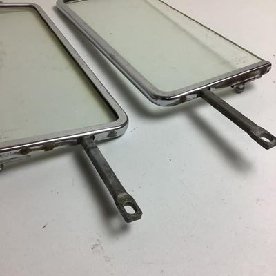 228 Original 1955 Chevy BelAir Left/Right Pair of Vent Glass Windows