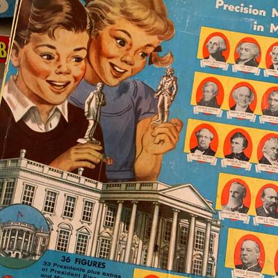 Vintage US President Mold Set
