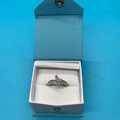 Baguette Diamond Ring 7 3/4 size