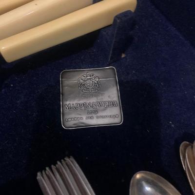 Mappin & Webb Ferth Stainless Sheffield England hand ground silverware