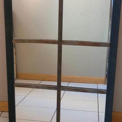 Lot 10: Window Pane Mirror