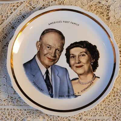 Lot 15: Vintage First Family Plates