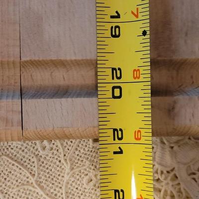 Lot 38: Wood Cutting board & 2 Wood Rolling Pins