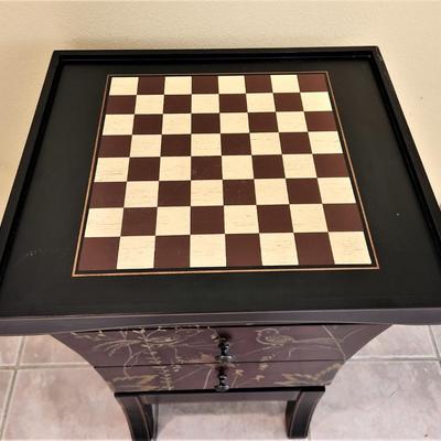 Lot #27  Contemporary Asian Style Game Table