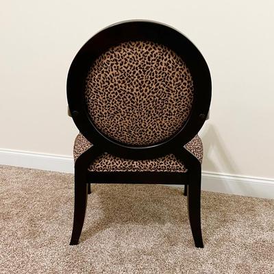 Leopard Print Accent Chair ~ Excellent Condition