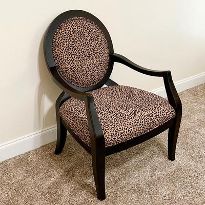 Leopard Print Accent Chair ~ Excellent Condition